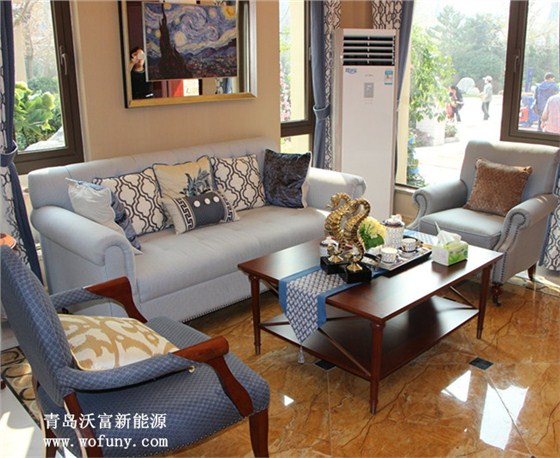 青島別墅中央空調地暖