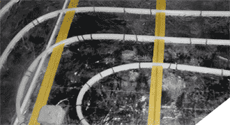 管道間距大，地暖施工差