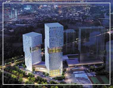 青島大型地源熱泵中央空調系統，大榮置業項目