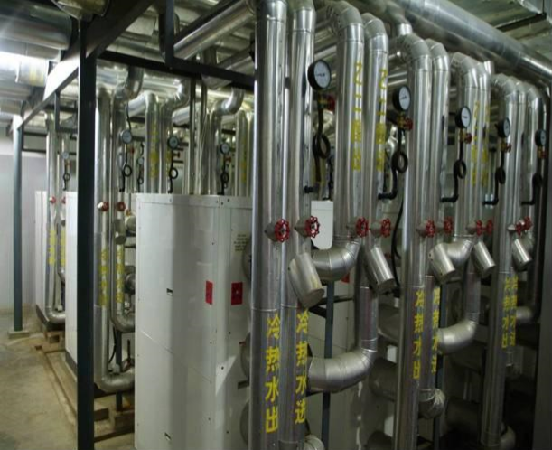 十萬平米以上的地源熱泵中央空調系統